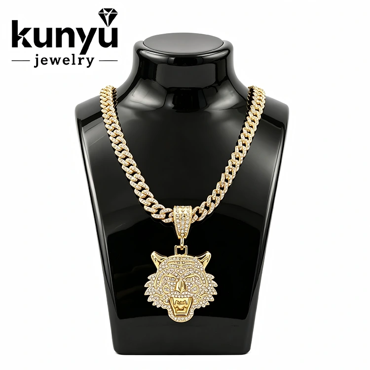 ສັດ Totem Hip Hop Pendant ສັດ Totem Hip Hop Pendant