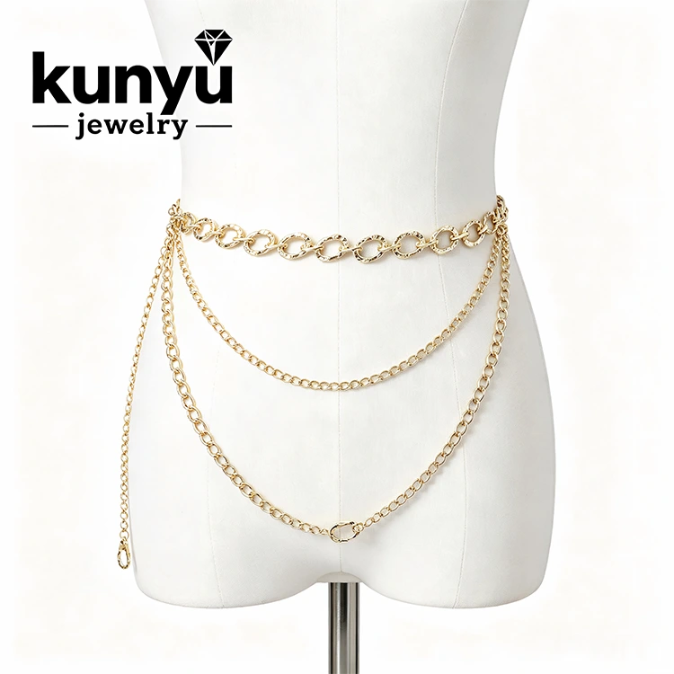 Chunky Hip Hop Chain Belt