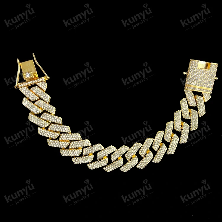Cuban Link Hip Hop ສາຍແຂນ Cuban Link Hip Hop ສາຍແຂນ