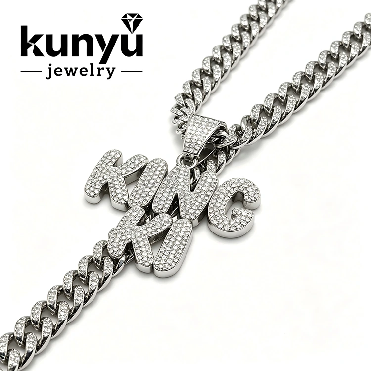Iced Out Hip Hop Pendant