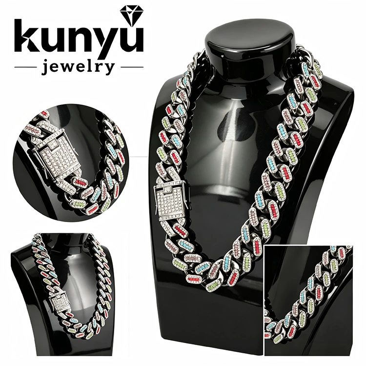 ແບບ Vintage Cuban Link Chain