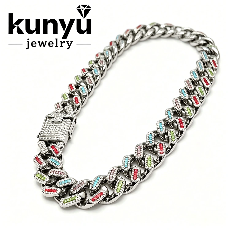 ແບບ Vintage Cuban Link Chain